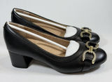 Giani Bernini Size-6M Shoes Ameriee‎ Dress Black Memory Foam Block Heel Photo 0