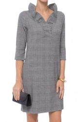Gretchen Scott Designs‎ Wall Streeter Jersey Ruffneck Dress size xs Photo 0