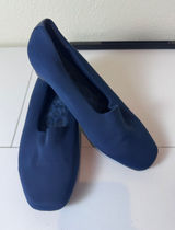 Vionic Powell Navy Blue Slip On Loafer‎ Flats Women Size 6.5 Stretch Minimalist Photo 0