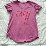 Under Armour Womens Size XS‎ Loose HEATGEAR Short Sleeve T-Shirt Tee Pink Active Photo 0