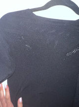 Fabletics SculptKnit Black Set Top and Leggings size XS Preowned Photo 0