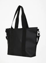 Rains Tote Bag Mini Waterproof Black Photo 0