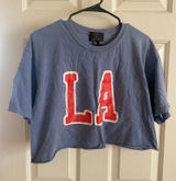 LA Crop Top Size L Photo 0