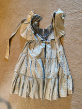 Free People Blue denim cover up dress Photo 0