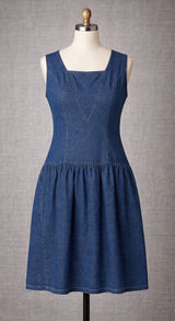 Vintage 90's You Too Babes 5 Juniors‎ Women's Denim Jumper Dress (Waist 31") Photo 0