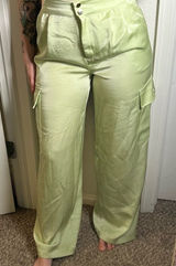 House of Harlow 1960 Green Old‎ Money Pants Photo 0