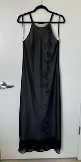 Vintage Halter Maxi Dress - Size 9/10 Photo 0