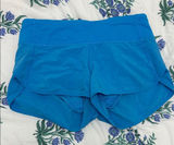 Lululemon Blue Speed Up Shorts Photo 0