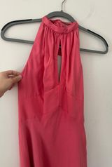 Laundry by Shelli Segal VNTG Silk Princess Diana Vibes Midi Dress Photo 0