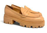 Free People Lyra Lug Sole Penny Loafer Cantaloupe Size 39.5 (US 8.5-9 Photo 0