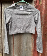 Gymshark Vital Seamless Cropped Long Sleeve Photo 0