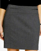 Express Dark Grey Pencil Skirt Size 00 Photo 0