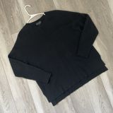 Bloomingdales Cashmere Cardigan crewneck long sleeve womens Black medium classic Photo 0