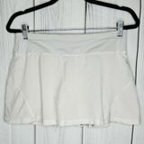 Lululemon Circuit Breaker Skirt Women’s Size 6 Regular Pleated Skort Pale Gray Photo 0