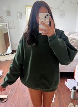 Fruit of the Loom Vintage Spring storm Green crewneck Photo 0