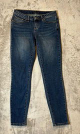 prAna London Sz 26 Short‎ Denim Blue Jeans Faded Antique Women's Photo 0