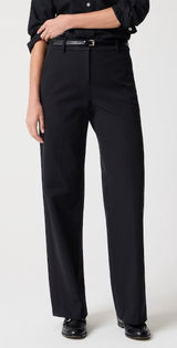 J.Crew Factory Remy Full Length High Rise Wide Leg Pant Trouser Black Size 10 Photo 0