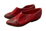 Arpeggios Women’s red leather snakeskin ankle booties Sz 6.5‎ Photo 0