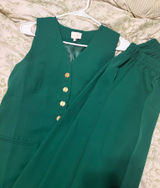 Entro Green Vest Set Photo 0