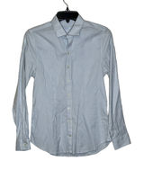Southern Tide Shirt Size 4‎ Blue White Striped Cotton Stretch Blend Womens LS Photo 0