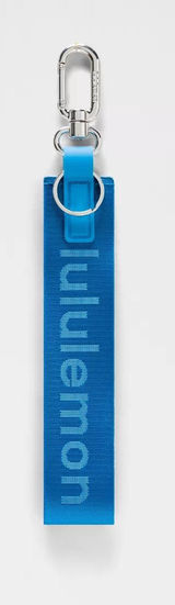 lululemon athletica Bright Blue Branded Key Strap Photo 0