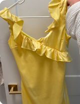 Yellow Homecoming Lucy in the Sky Dress Photo 0