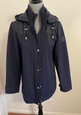 Ralph Lauren Navy Quilted Utility Jacket. Size M Photo 0
