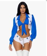Forplay DCC Dallas Cowboys Cheerleader Costume Photo 0