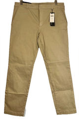 Banana Republic Pants Women Size 8S Skinny Khaki Ankle Mid-Rise Tan Workwear NWT Photo 0