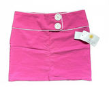 NWT Vintage Y2K Sunshine Apparel Pink Low Rise Mini Skirt Size 5 USA Made Photo 0