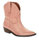 Lucky‎ Brand Chantelx pink leather ankle cowgirl boots size 8 Photo 0