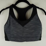 Patagonia Active Compression Racerback Sports Bra‎ Gray Black Size L Photo 0