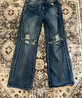 Blue Denim Jeans Size 10 Photo 0