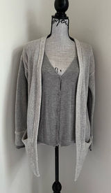 Lululemon grey cotton yarn vestigan oversized fit Photo 0