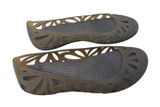 Crocs Adrina III Jelly Flat Brown Cutout Slip On Comfort Shoes Womens Size 8 Photo 0