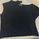 Six Fifty Women’s Black Off Shoulder Short-sleeve/Sleeveless Top - Size S Photo 0