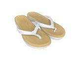 Reef Women's Size 9 Cushion Cloud White Tan Flip Flops Sandals Slip-Ons Photo 0