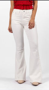Pink Lily Flare Jeans Photo 0