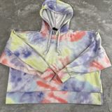 Nike Get‎ Fit Tie-Dye Cropped Hoodie Women's Medium Photo 0