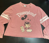 Disney Parks‎ Mauve Disneyland Mickey Sweatshirt Photo 0