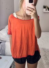 Free People Orange Top Photo 0
