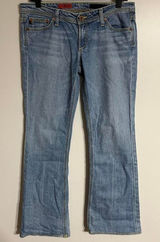 AG Adriano Goldschmied The Merlot Low Rise Flare Leg Light Wash‎ Jeans Size 30 Photo 0