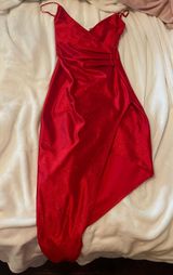 Red Homecoming Dress Photo 0