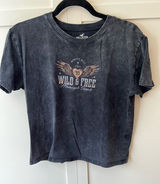 Hollister Women’s Marble Wild & Free T Shirt Size S Photo 0