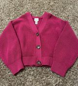 Pink Sweater Cardigan Photo 0