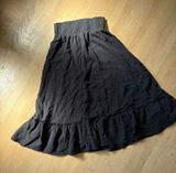 Quince 100% Organic Cotton Gauze Smocked Maxi Skirt Medium Photo 0