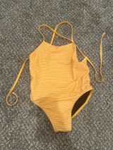 JOLYN Swimsuit One-Piece Tie Back Photo 0