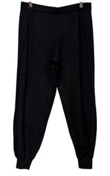 Victorias Secret Black Knit Jogger Pants Wool Blend NWT Womens Medium Photo 0