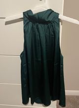 Boutique Satin Tie Halter Photo 0