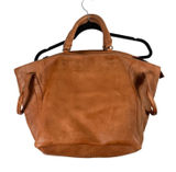 Free People Leslie 100% Cow Leather Tote Brown Boho Slouchy Large READ Womens Photo 0
